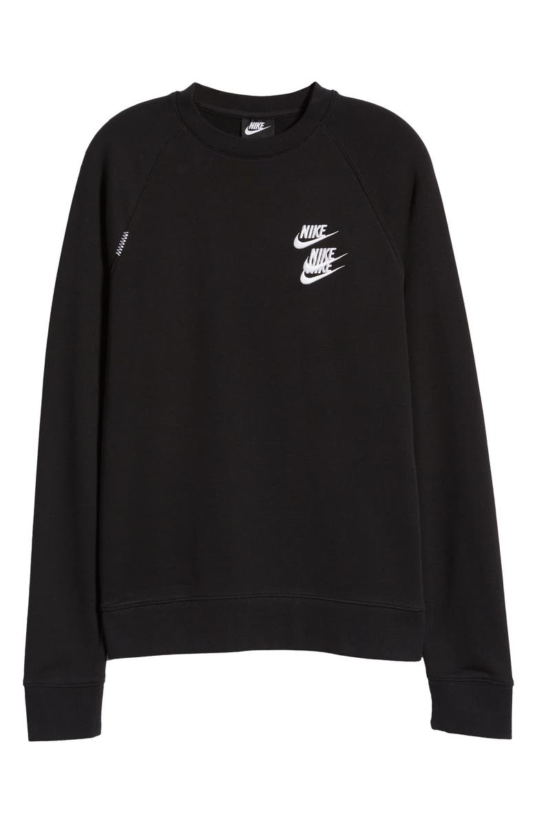 Nike Sportswear World Tour Embroidered Crewneck Sweatshirt, Alternate, color,