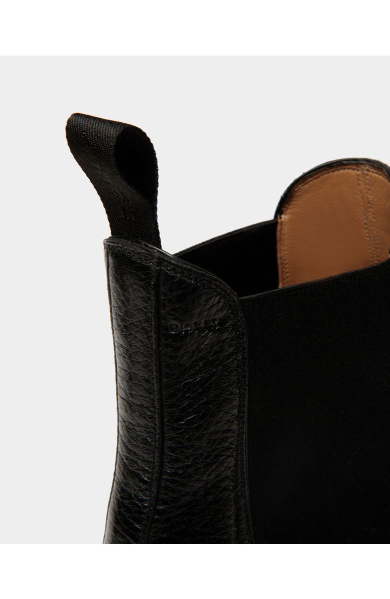 Bally Westminster Bootie In Deer Leather, Alternate, color, Black