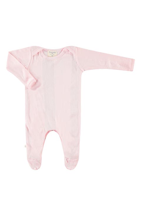 Ribbed Cotton & Modal Footie (Baby)