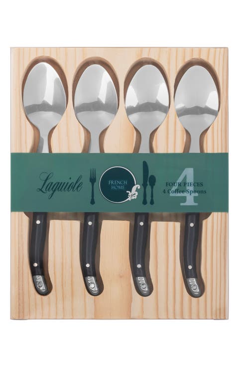 Laguiole 4-Pack Coffee Spoons