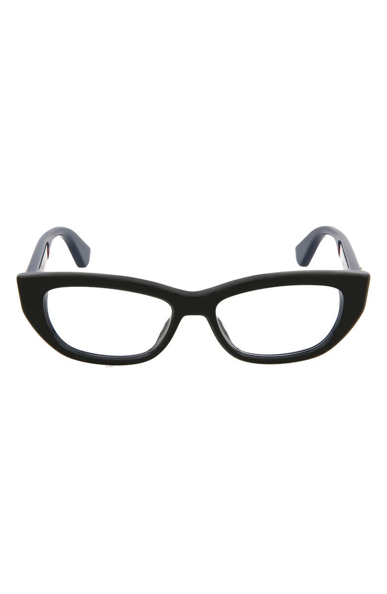 Gucci 48mm Rectangle Optical Frames, Main, color,