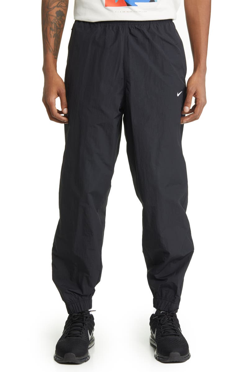 Nike Men's Sportswear Solo Swoosh Nylon Track Pants, Main, color,