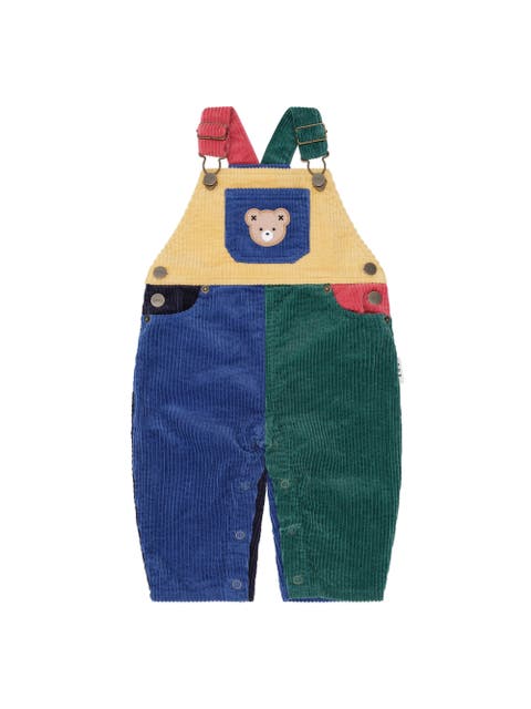 Colour Block Cord Overalls (Baby)