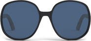 DIOR Ddoll R1U 62mm Square Sunglasses