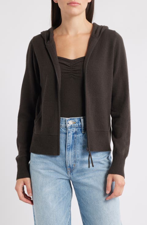 Fitted Cashmere Hoodie