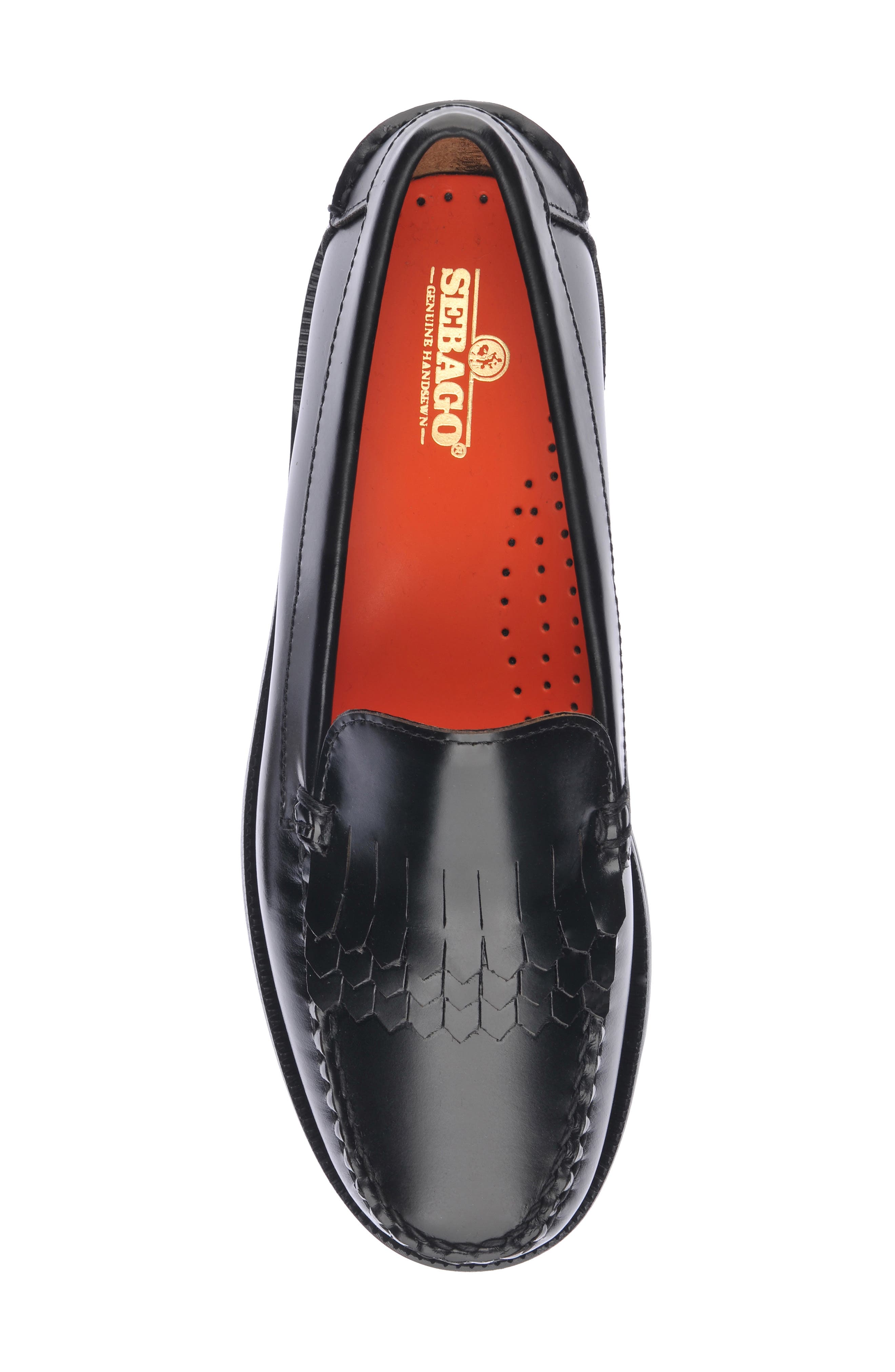 Sebago Dan Triple Fringe Penny Loafer, Alternate, color, 