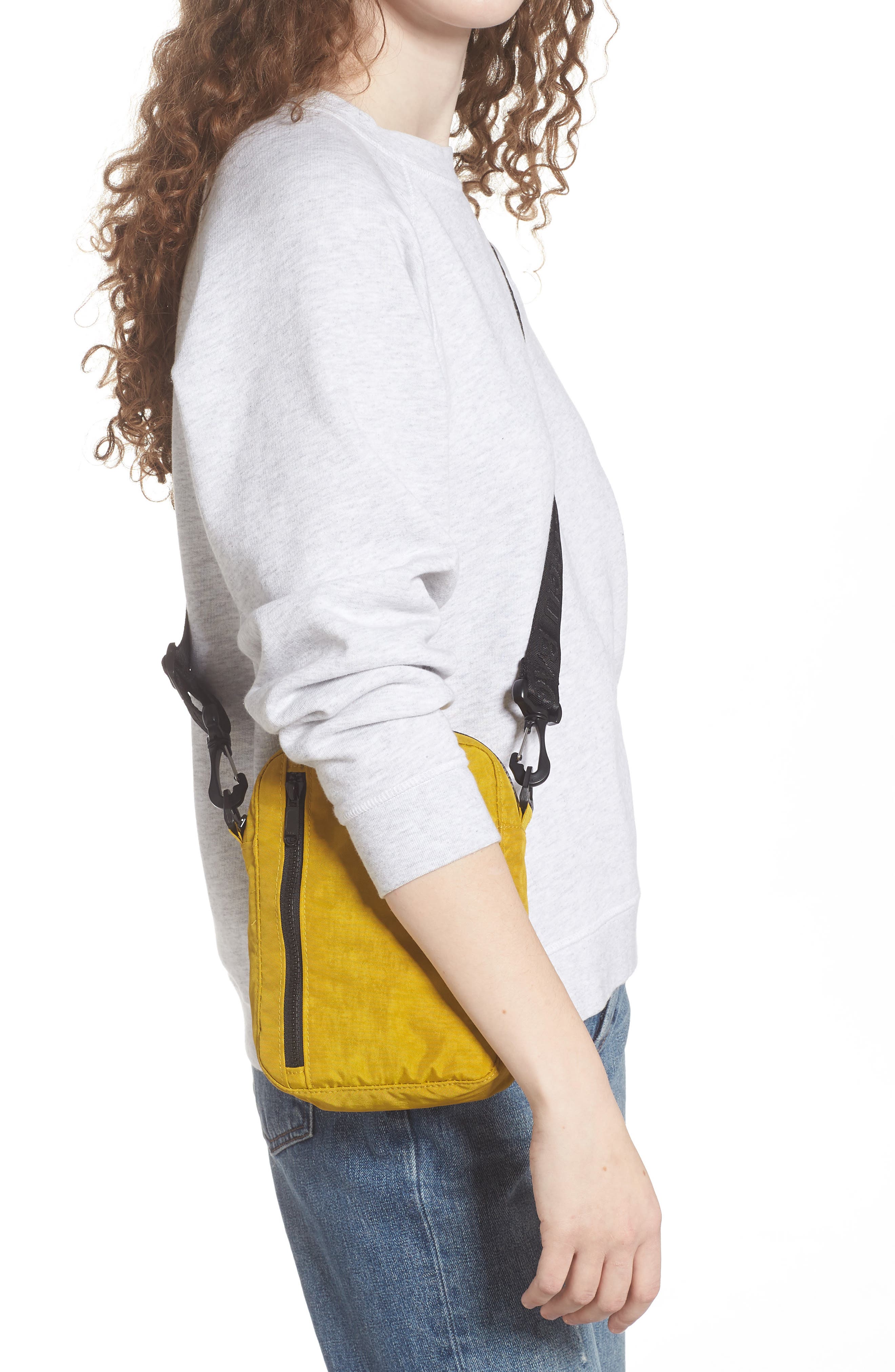 Sport Nylon Canvas Crossbody Bag, Alternate, color, LENTIL