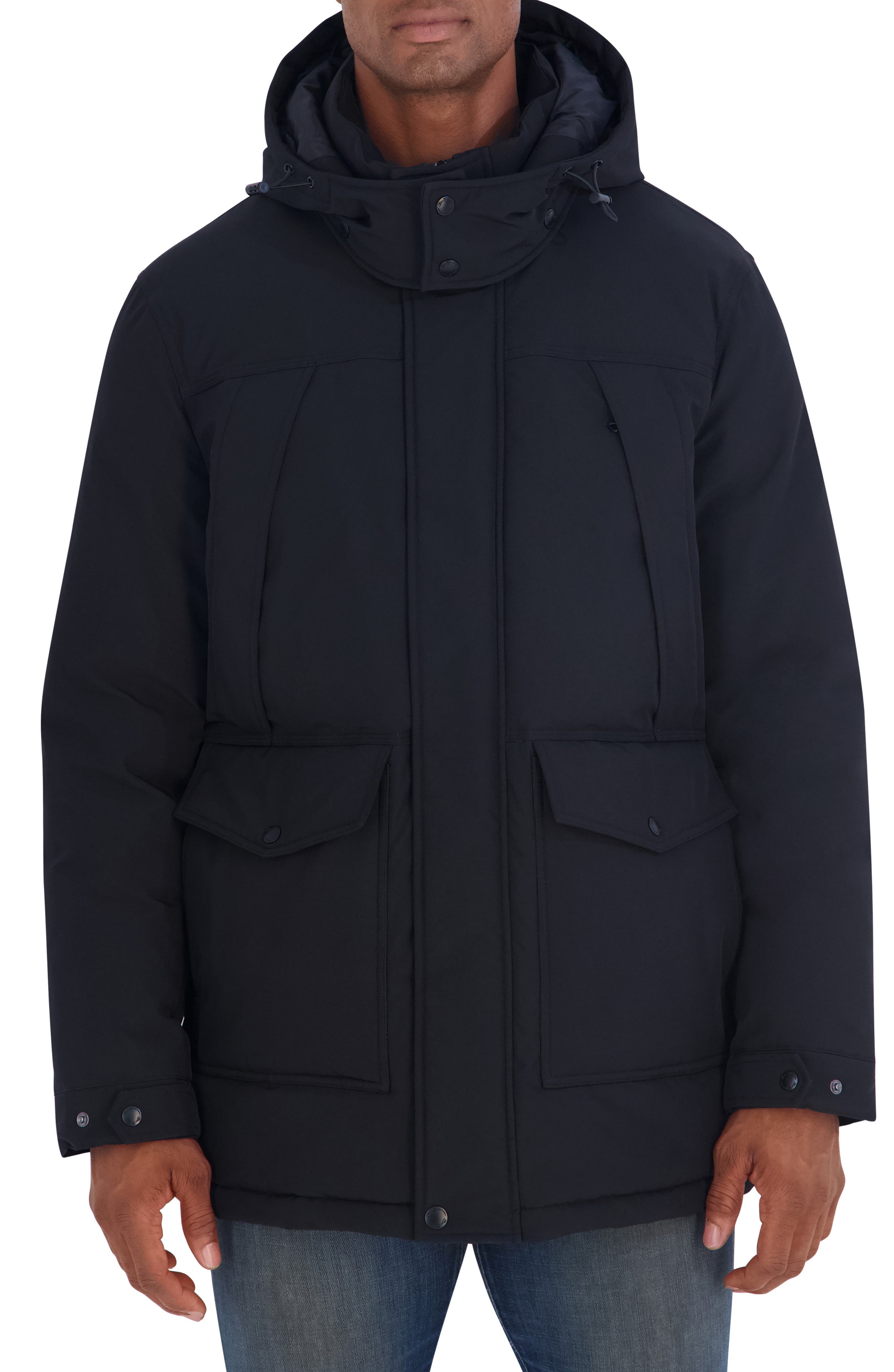 Faille Hooded Parka