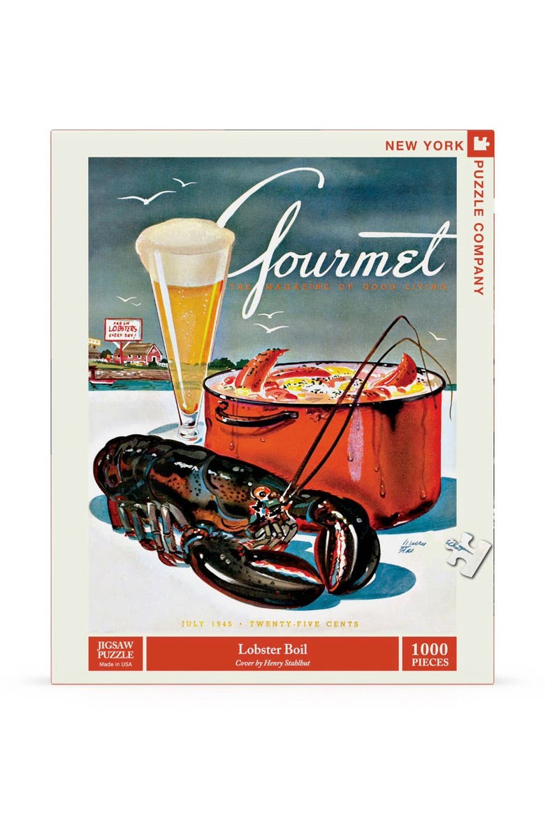 NEW YORK PUZZLE COMPANY Lobster Boil 1000 Piece Puzzle, Main, color, NO COLOR