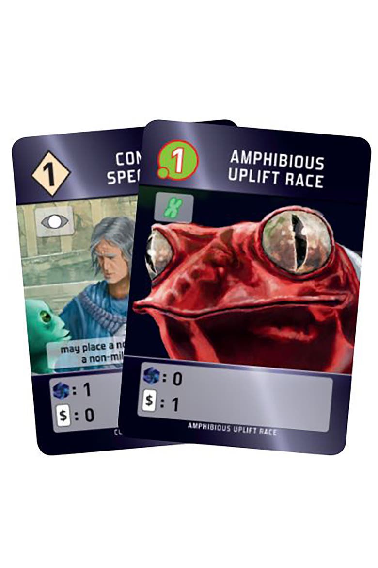 Jump Drive, A Race for The Galaxy Card Game, Ages 14+, Alternate, color, Multicolored