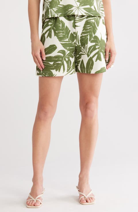 Scuba Print Shorts