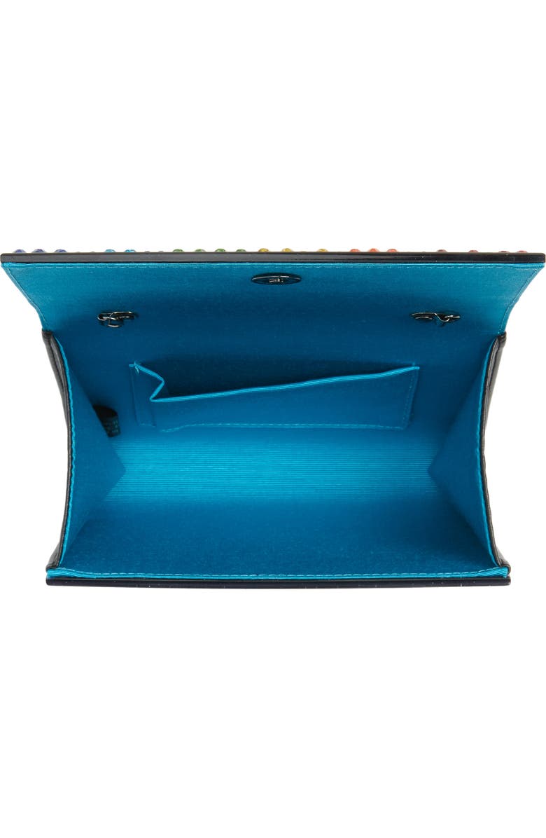 Kurt Geiger London Crystal Embellished Party Clutch, Alternate, color,