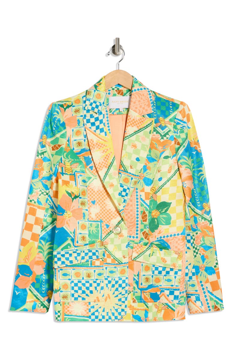 Ramy Brook Garden Maddie Jacket, Main, color, Garden Print