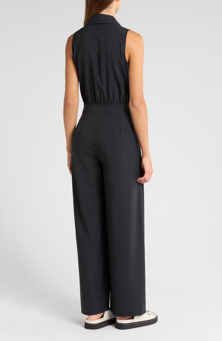 Rhone Mirage Sleeveless Jumpsuit, Alternate, color, Black