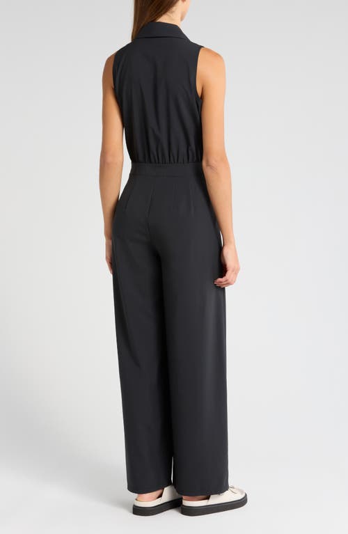 Rhone Mirage Sleeveless Jumpsuit In Black
