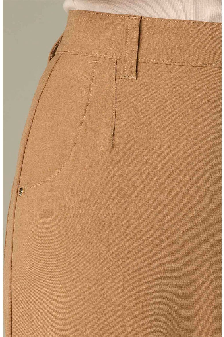 Whitney Skyrise Flat Front Wide Leg Pants, Alternate, color, BUTTER TOFFEE