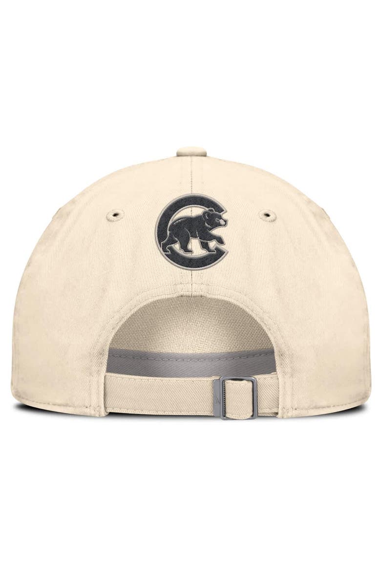 Men's Nike Natural Chicago Cubs Camo Pack Club Adjustable Hat, Alternate, color, Natural