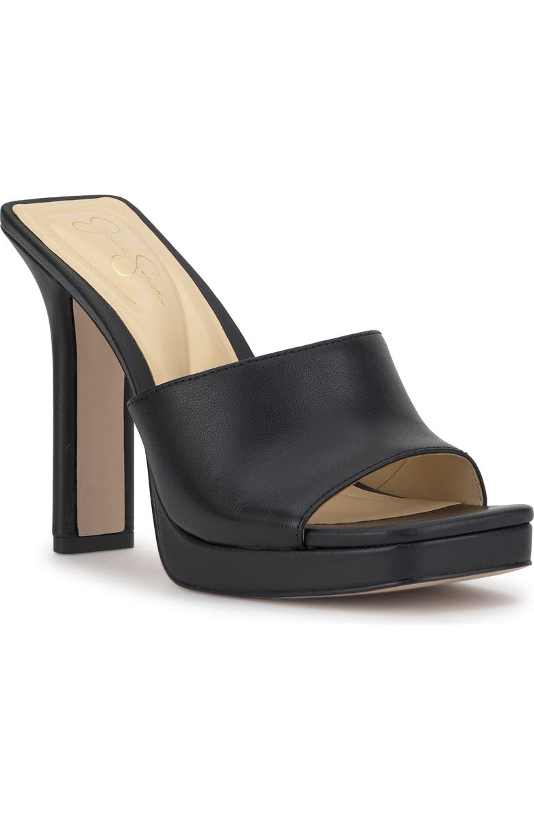 Jessica Simpson Azelica Platform Slide Sandal, Main, color, Black
