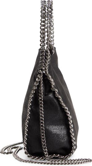 【Stella McCartney】 Falabella Small faux leather tote bag 0436925333761_BLACK?wid=600&