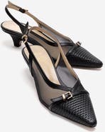 Prologue Shoes Laviera Mesh Slingback Pump