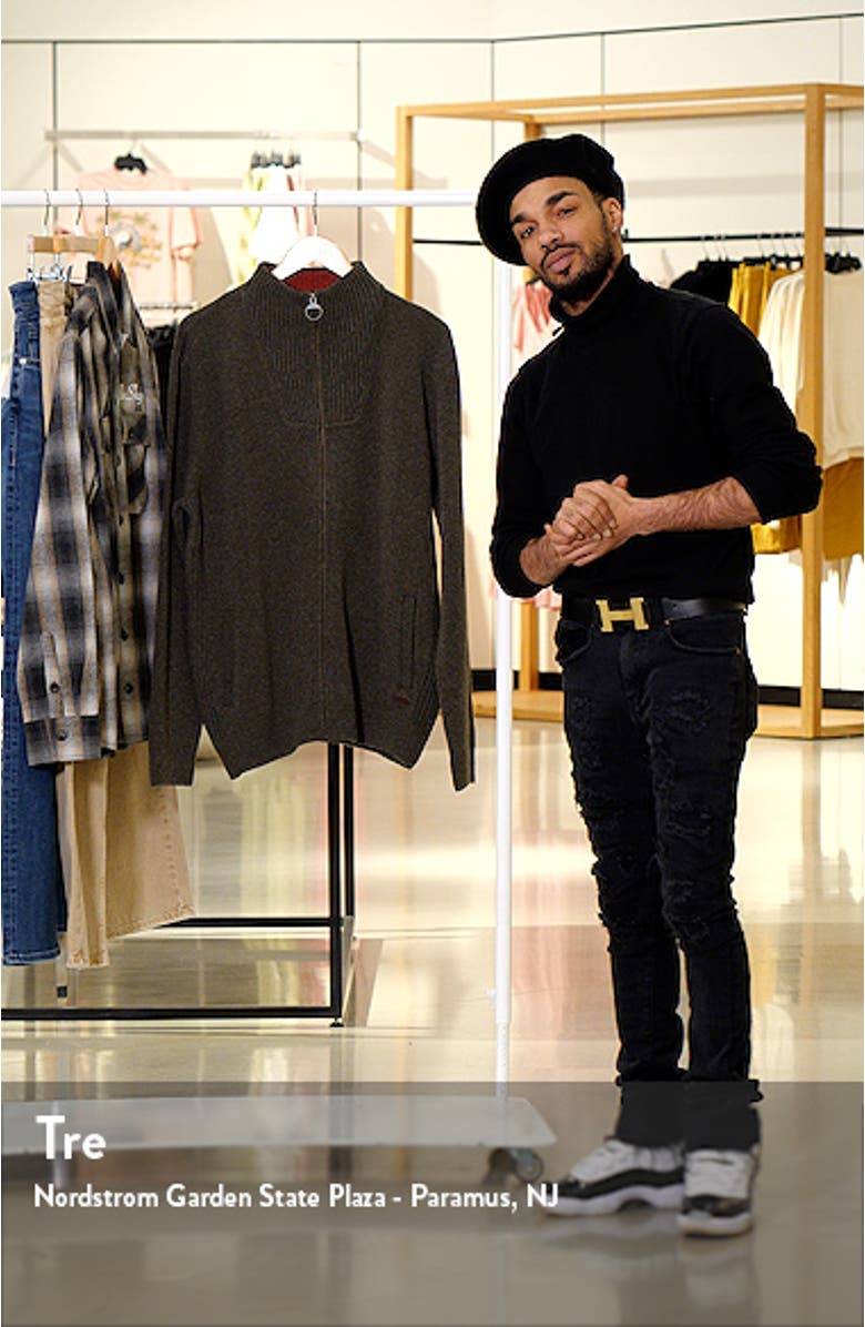 Nelson Essential Lambswool Full Zip Sweater, sales video thumbnail