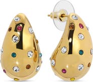 EYE CANDY LOS ANGELES Cloud Cubic Zirconia Drop Earrings
