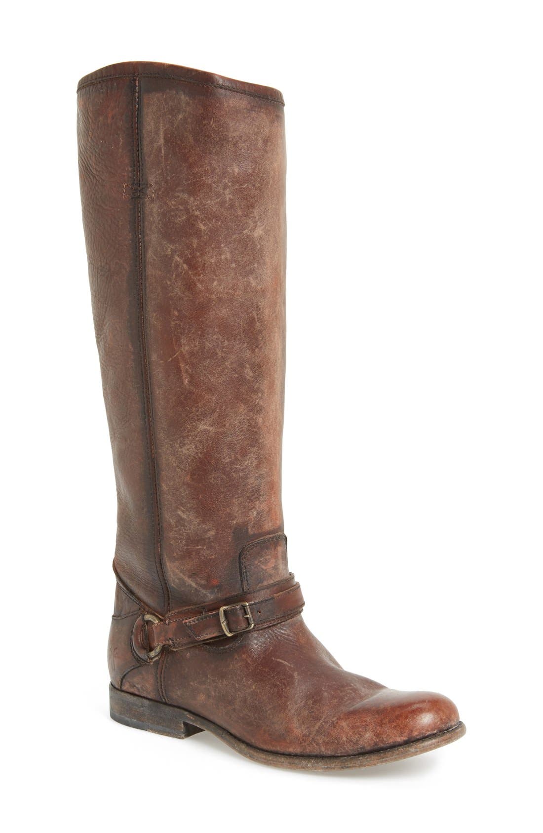 'Phillip' Tall Boot, Main, color, WHISKEY