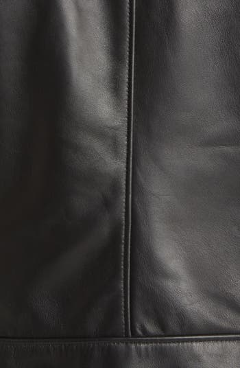 Men's Waxy Leather Delivery Jacket