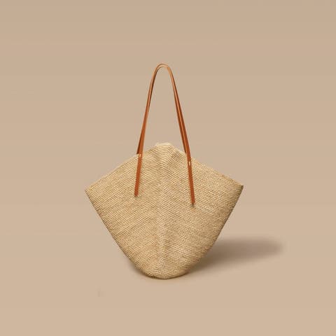 Bibiri Crochet Raffia Tote