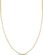 Bony Levy 14K Gold Beaded Chain Necklace