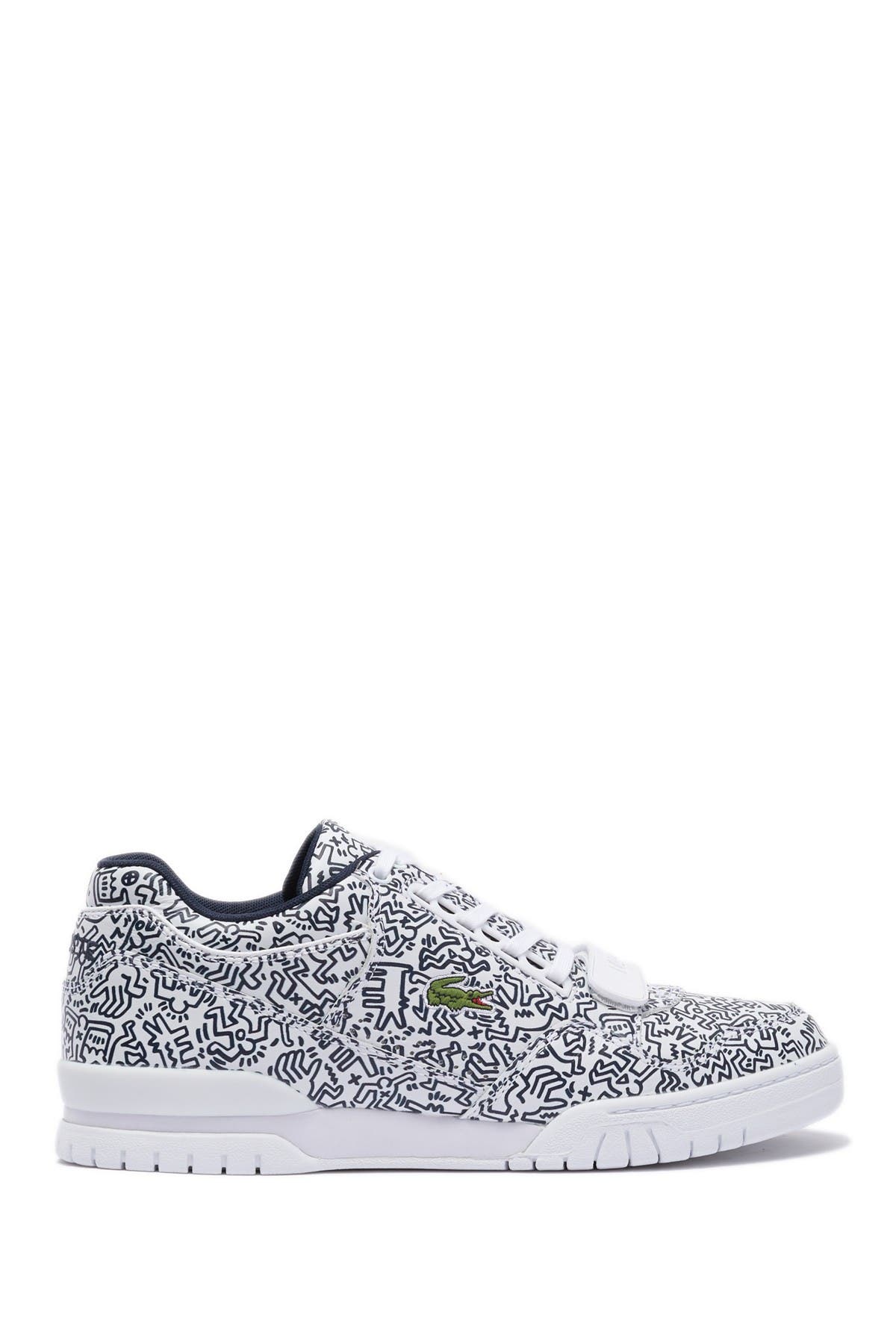 Lacoste Missouri Keith Haring Leather Sneaker (Men) | Nordstromrack