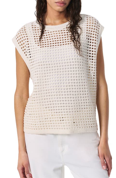 Ezra Open Stitch Sweater Vest