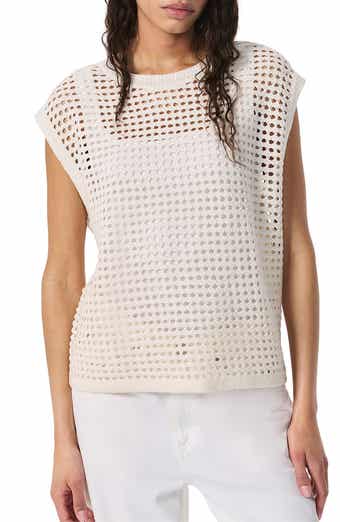 Ezra Open Stitch Sweater Vest