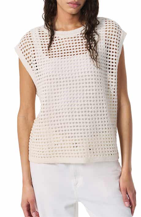 Ezra Open Stitch Sweater Vest