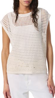 rag & bone Ezra Open Stitch Sweater Vest