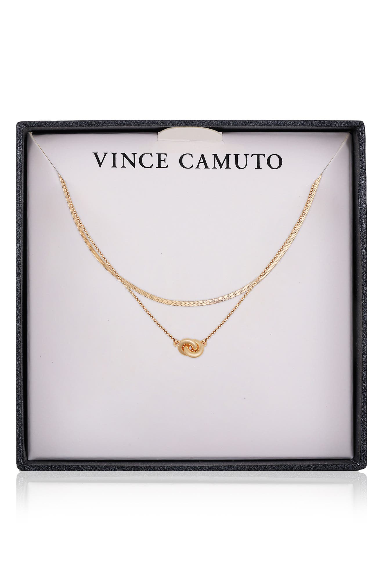 Vince Camuto Set of Two Chain Necklaces