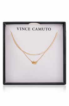 Vince Camuto Set of Two Chain Necklaces