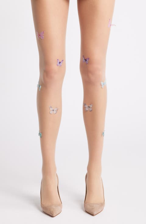 Pixie Butterfly Tulle Tights