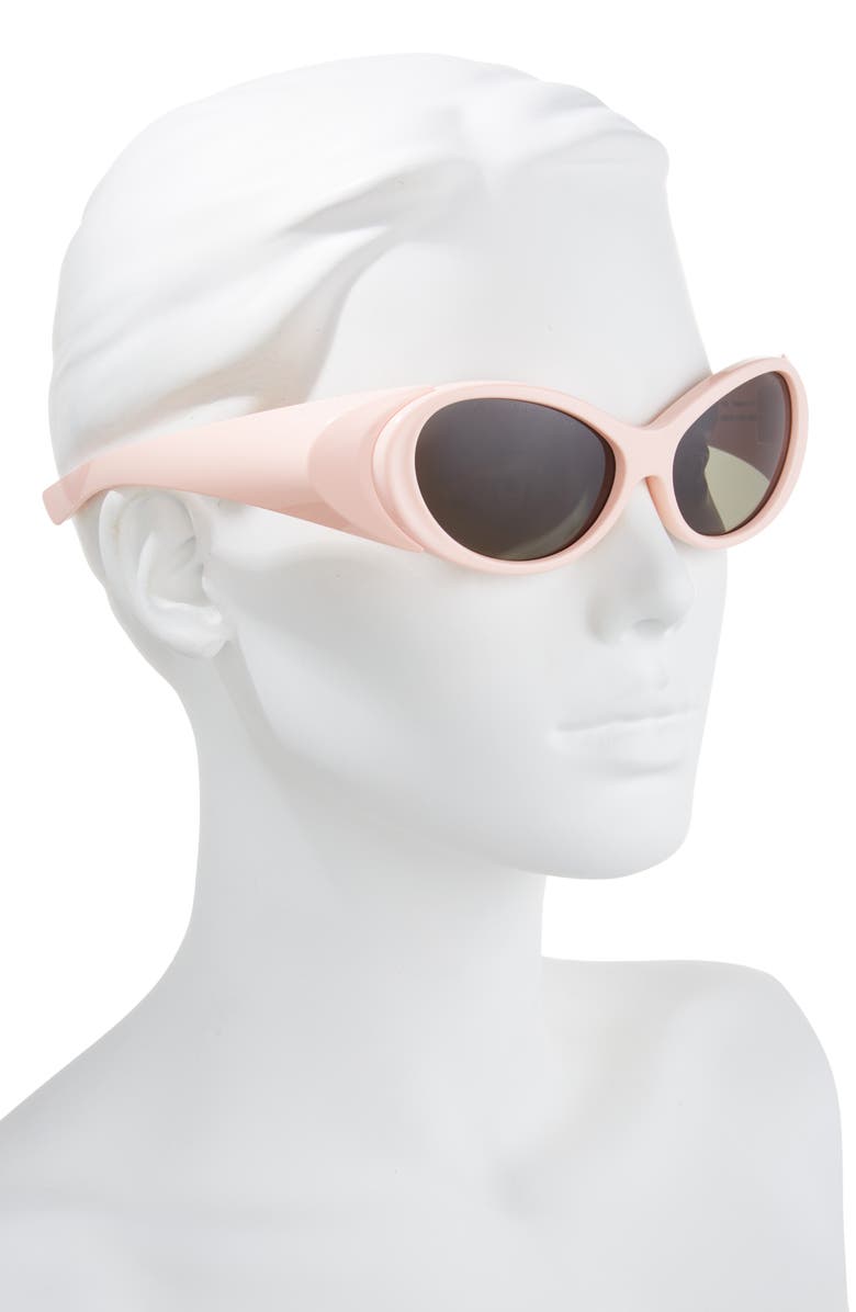 Collina Strada Cocoon 58mm Oval Sunglasses, Alternate, color, Pink