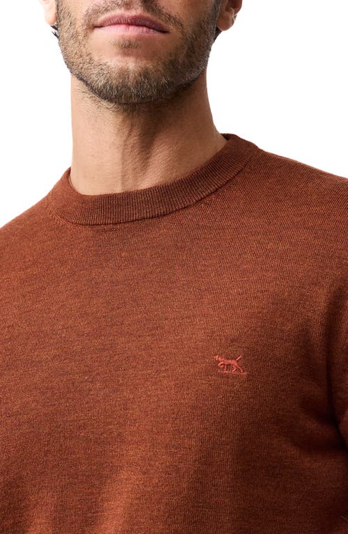 Rodd & Gunn York Bay Merino Wool Sweater In Brown