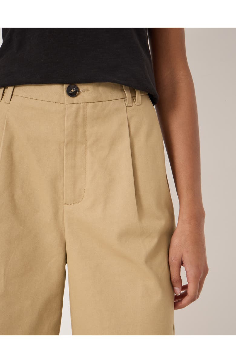 Hush Tori Turn Up Wide Leg Pants, Alternate, color, Stone Brown