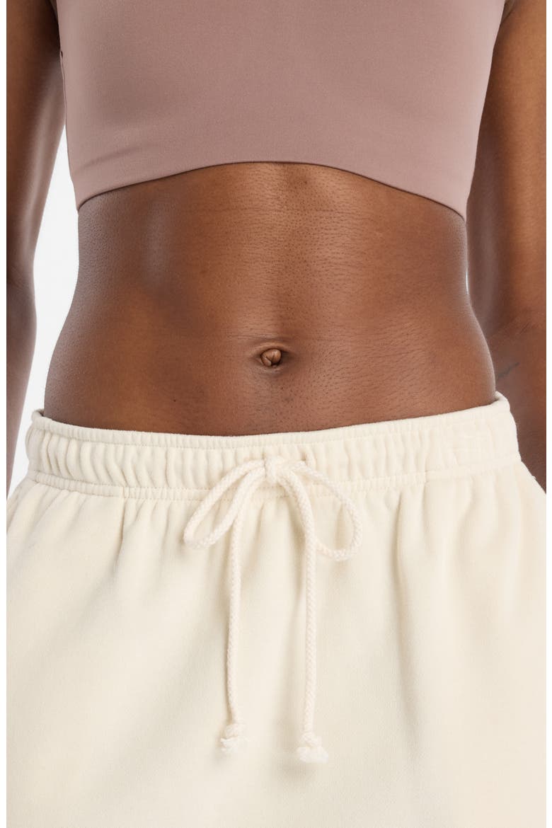 Coastal Fleece Skirt, Alternate, color, BEIGE