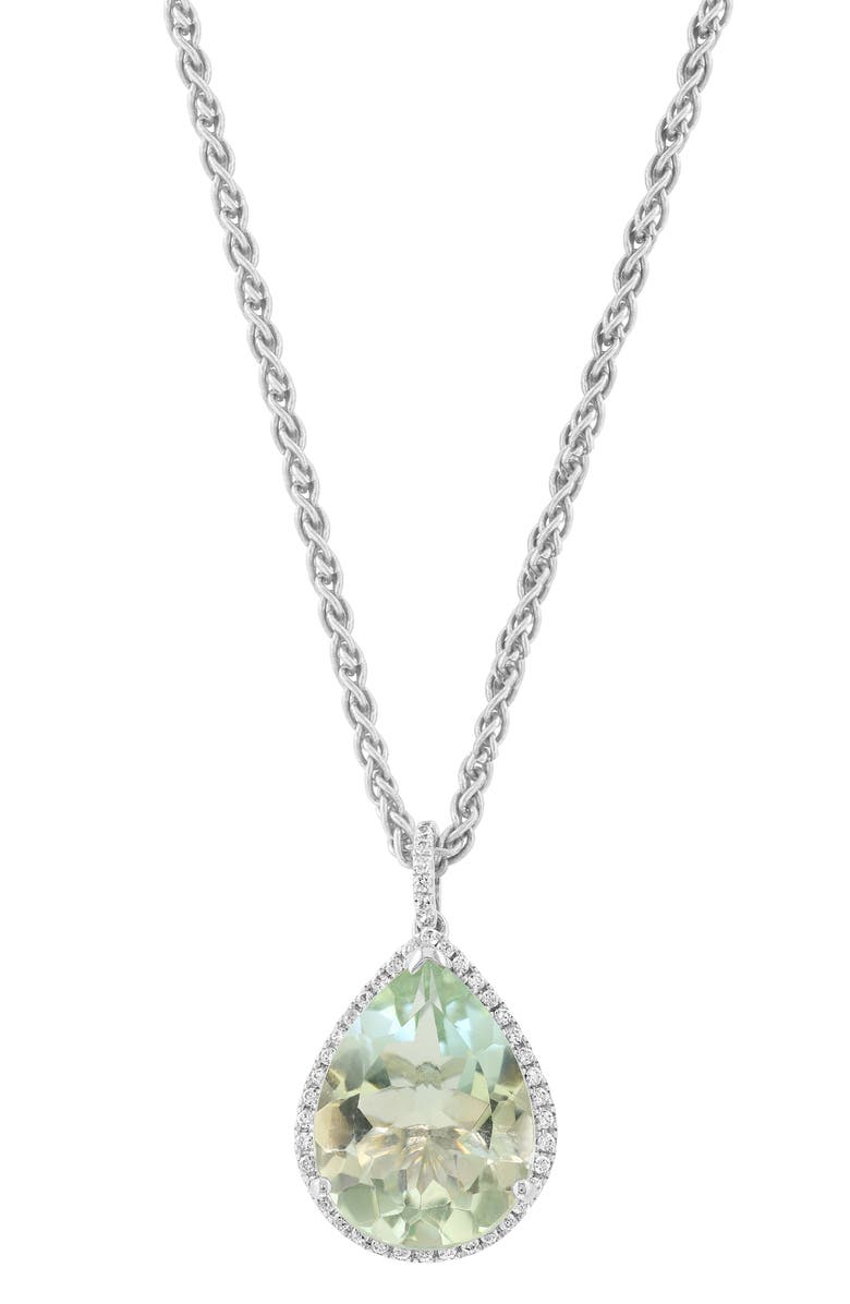 EFFY Green Amethyst Pendant Necklace, Alternate, color, Green