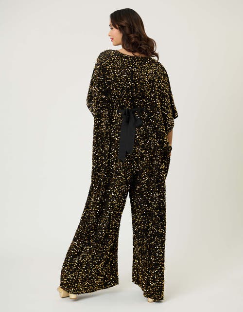 Unique Vintage Caftan Jumpsuit In Multi