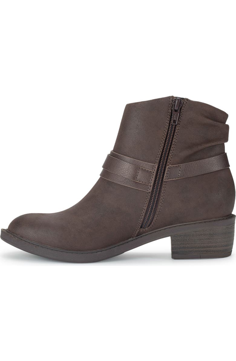 BARETRAPS Shei Faux Leather Bootie, Alternate, color, Dark Brown