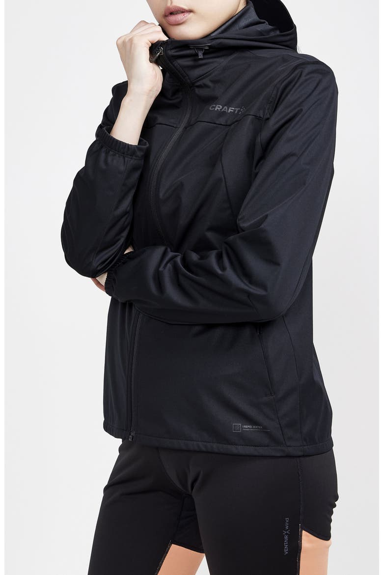 Essence Hydro Waterproof Jacket, Main, color, BLACK