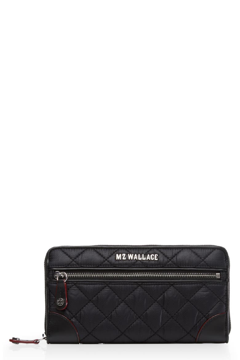Long Crosby Wallet, Main, color, BLACK