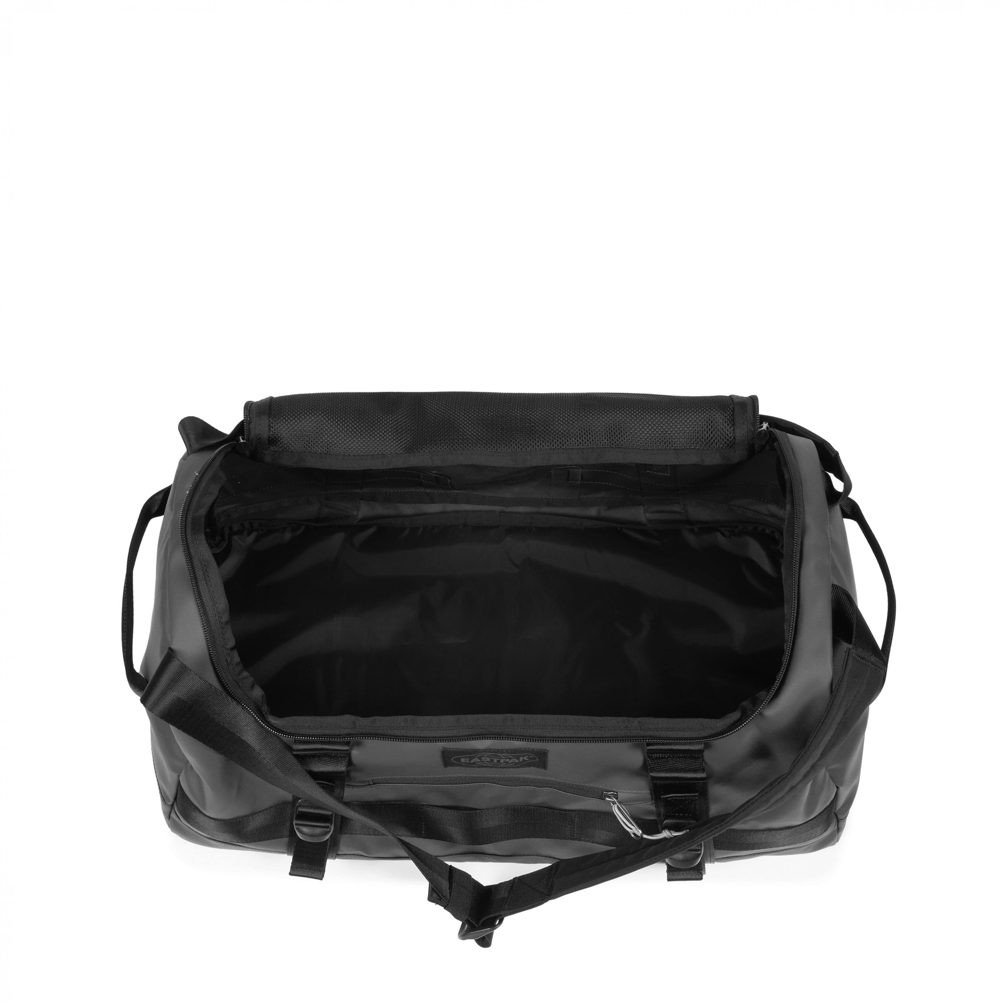 Eastpak Duffel Pack S Tarp Black2 Duffel, Alternate, color, Black