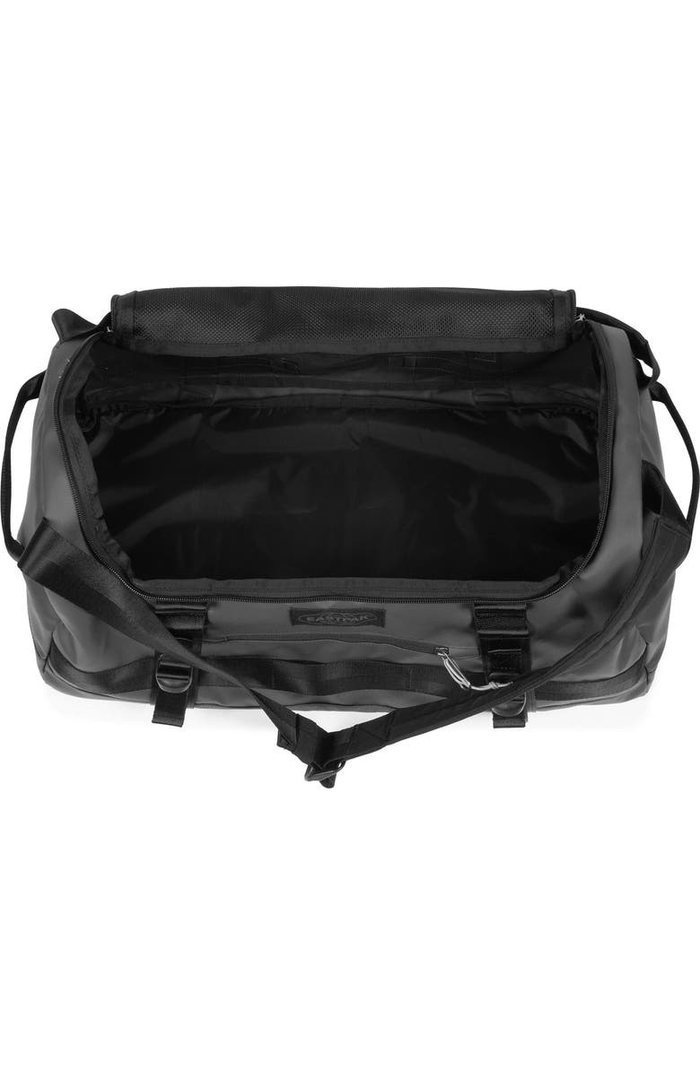 Eastpak Duffel Pack S Tarp Black2 Duffel, Alternate, color, Black