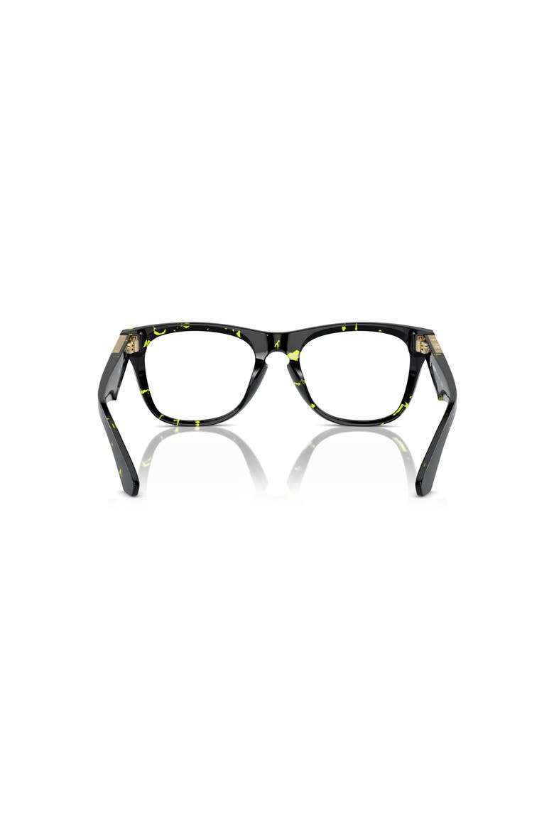 51mm Square optical glasses, Alternate, color, Green